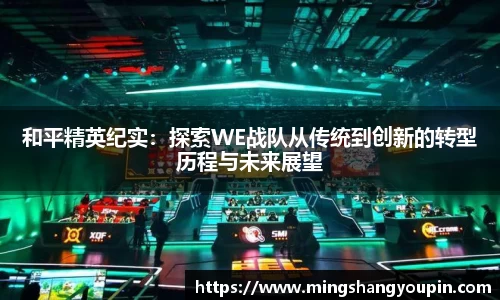 和平精英纪实：探索WE战队从传统到创新的转型历程与未来展望